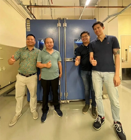 เตรียมจัดส่งโครงการอุปกรณ์ทดสอบแผงโซลาร์เซลล์พลังงานแสงอาทิตย์แบบกำหนดเองสำหรับ seris Institute