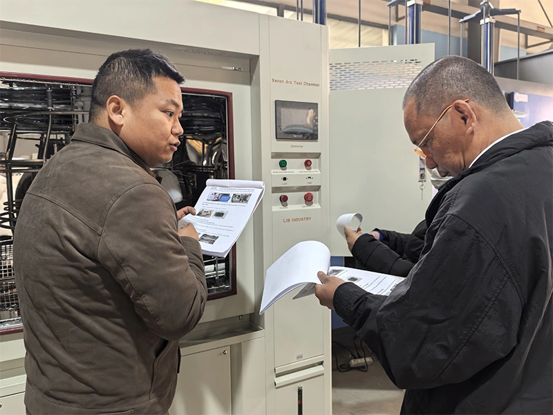 ห้องทดสอบไลบอล XL-S-750ผ่านการยอมรับความสอดคล้อง