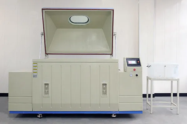 การประเมินการรักษาพื้นผิวบนชิ้นส่วนอุตสาหกรรมโดยใช้ห้องสเปรย์เกลือ ASTM G85