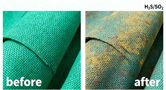 การทดสอบความคงทนของสีก๊าซที่มีฤทธิ์กัดกร่อน: ห้องแก๊สที่เป็นก้อนช่วยให้มั่นใจได้ถึงประสิทธิภาพที่เชื่อถือได้สำหรับสิ่งทอ