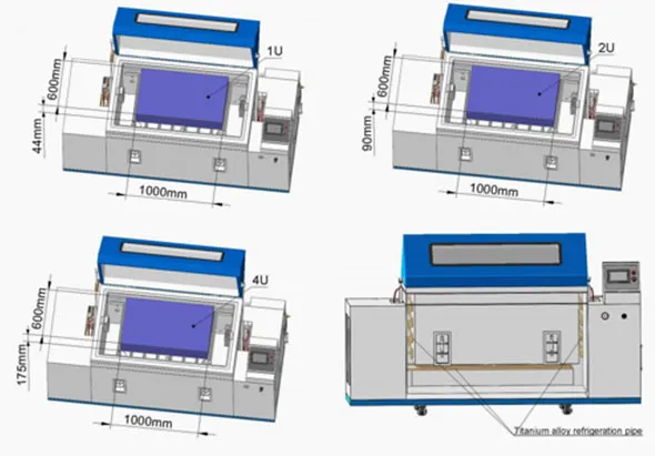 คุณจะทดสอบการกัดกร่อนเมื่อเซิร์ฟเวอร์สร้างความร้อน5000 W ด้วยอุตสาหกรรม