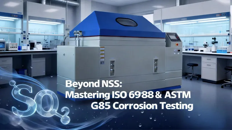 การวิเคราะห์ในเชิงลึกของ G85 ISO 6988และ ASTM: วิธีการผ่านการทดสอบการกัดกร่อนของสเปรย์เกลือที่เป็นพิษและเป็นกรดด้วยความมั่นใจ