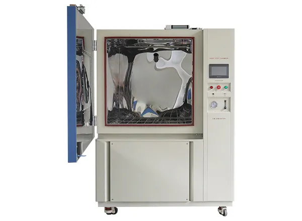 ห้องทดสอบฝุ่น RIG IP ช่วยให้แผงโซลาร์เซลล์ตรงตามมาตรฐาน IEC 60068-2-68สำหรับการปรับใช้ในทะเลทราย